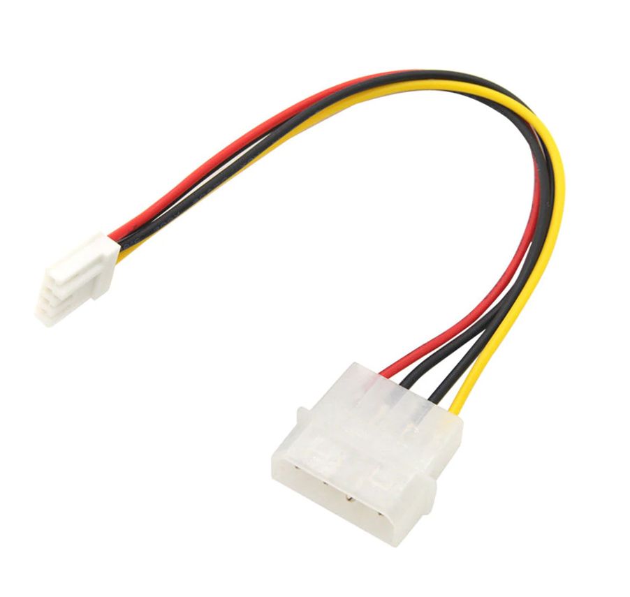 Molex LP4 4-pin naar 4-pin mini molex Converter Adapter 20cm